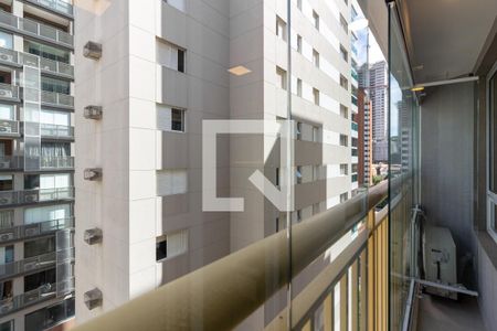 Vista/Varanda de kitnet/studio para alugar com 1 quarto, 26m² em Jardim Paulista, São Paulo