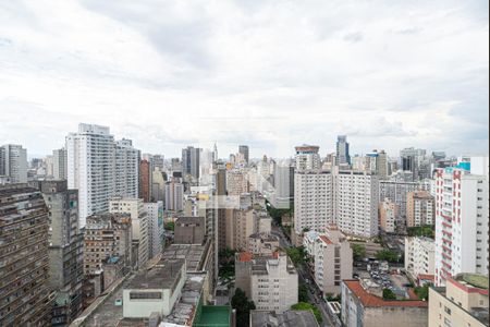 Vista da Varanda da Sala/Quarto de kitnet/studio para alugar com 1 quarto, 39m² em Bela Vista, São Paulo