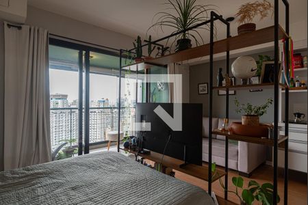 Sala/Quarto de kitnet/studio para alugar com 1 quarto, 39m² em Bela Vista, São Paulo