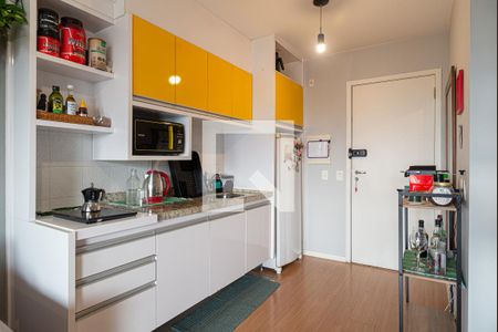 Cozinha de kitnet/studio para alugar com 1 quarto, 39m² em Bela Vista, São Paulo