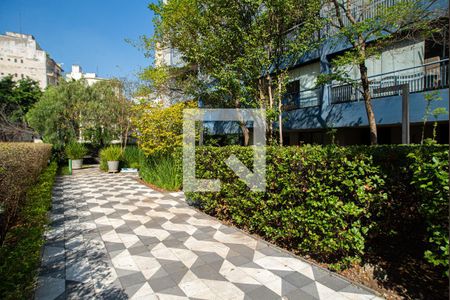 Área comum - Jardim de kitnet/studio para alugar com 1 quarto, 39m² em Bela Vista, São Paulo
