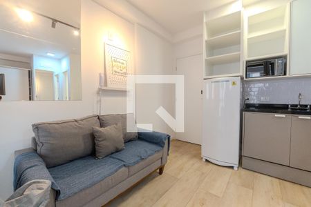 Sala de apartamento para alugar com 1 quarto, 35m² em Bela Vista, São Paulo