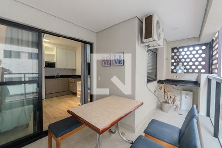 Sacada de apartamento para alugar com 1 quarto, 35m² em Bela Vista, São Paulo