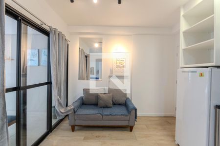 Sala de apartamento para alugar com 1 quarto, 35m² em Bela Vista, São Paulo