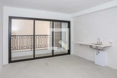 Sala/Cozinha de apartamento à venda com 1 quarto, 41m² em Perdizes, São Paulo