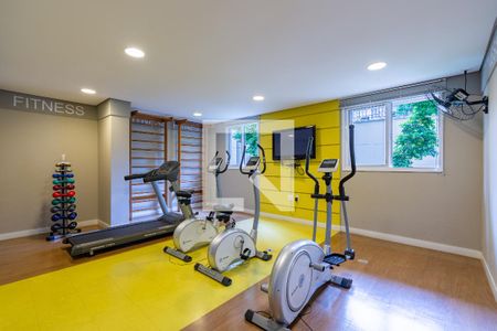 Área comum - Academia de apartamento para alugar com 2 quartos, 59m² em Jabaquara, São Paulo