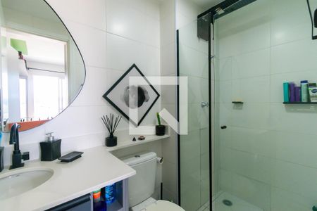 Banheiro da Suíte de apartamento para alugar com 1 quarto, 29m² em Vila Ema, São Paulo