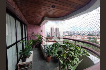 Varanda da Sala de apartamento à venda com 4 quartos, 125m² em Jardim da Saúde, São Paulo