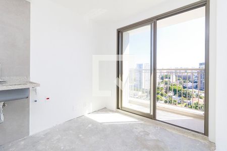 Sala de apartamento para alugar com 1 quarto, 31m² em Campo Belo, São Paulo