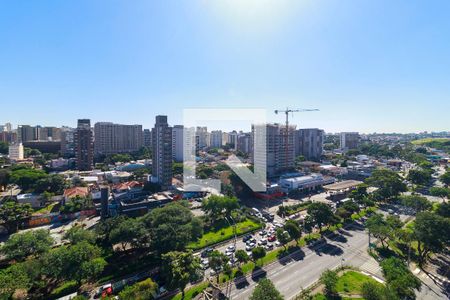 Sala - Vista de apartamento para alugar com 1 quarto, 31m² em Campo Belo, São Paulo