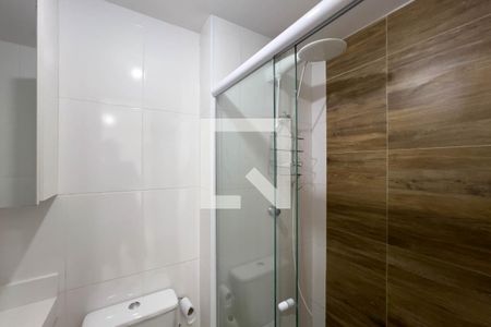Banheiro de kitnet/studio à venda com 1 quarto, 36m² em Cambuci, São Paulo