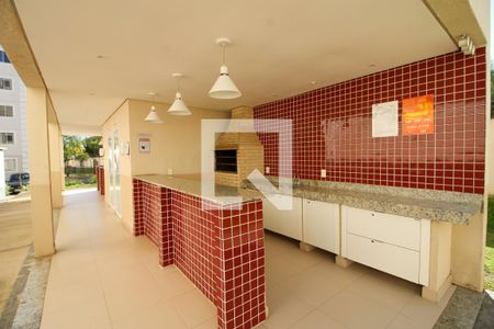 Área comum - Churrasqueira de apartamento para alugar com 2 quartos, 55m² em São José, Canoas