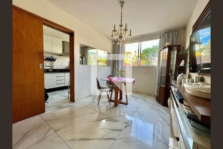 Sala de apartamento à venda com 2 quartos, 82m² em Castelo, Belo Horizonte