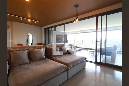 Sala de TV de apartamento à venda com 4 quartos, 265m² em Jardim Fonte do Morumbi, São Paulo