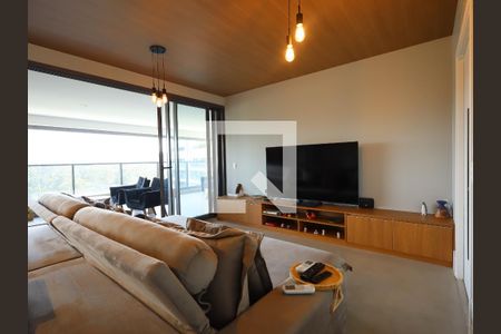 Sala de TV de apartamento à venda com 4 quartos, 265m² em Jardim Fonte do Morumbi, São Paulo
