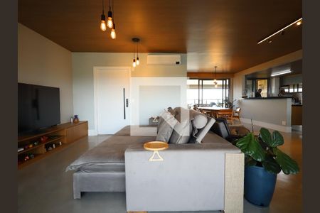 Sala de TV de apartamento à venda com 4 quartos, 265m² em Jardim Fonte do Morumbi, São Paulo