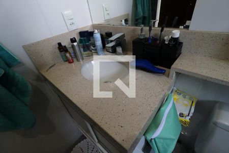 Banheiro Social - Pia de apartamento à venda com 2 quartos, 161m² em Santa Maria, Santo André