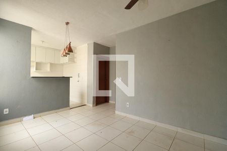 Sala de apartamento para alugar com 2 quartos, 48m² em Jardim Silvio Passalacqua, Ribeirão Preto
