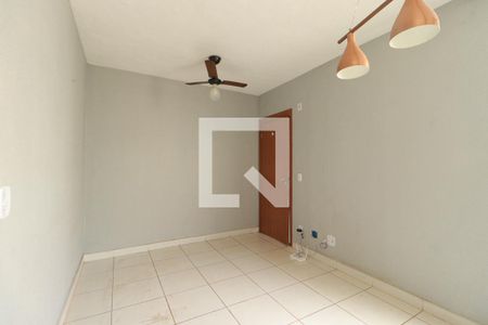 Sala de apartamento para alugar com 2 quartos, 48m² em Jardim Silvio Passalacqua, Ribeirão Preto