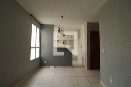 Sala de apartamento para alugar com 2 quartos, 48m² em Jardim Silvio Passalacqua, Ribeirão Preto