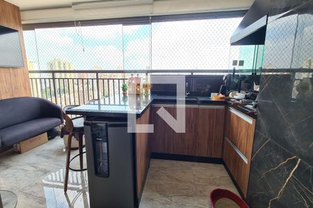 Varanda da Sala de apartamento à venda com 3 quartos, 78m² em Vila Prudente, São Paulo
