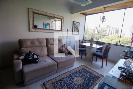 Sala / Cozinha de apartamento para alugar com 1 quarto, 38m² em Paraíso do Morumbi, São Paulo