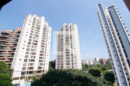 Vista do Quarto de apartamento para alugar com 1 quarto, 38m² em Paraíso do Morumbi, São Paulo