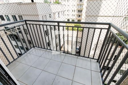 Varanda da Sala de apartamento para alugar com 2 quartos, 52m² em Fazenda Morumbi, São Paulo