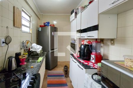 Cozinha de apartamento para alugar com 2 quartos, 80m² em Aviação, Praia Grande