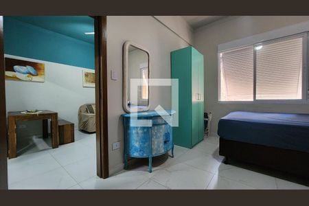 Quarto de apartamento para alugar com 1 quarto, 58m² em Ponta da Praia, Santos