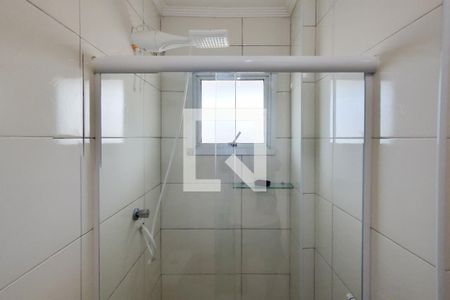 Banheiro da Suíte de apartamento para alugar com 2 quartos, 70m² em Vila Assuncao, Praia Grande