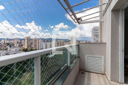 Varanda da Sala de TV de apartamento para alugar com 4 quartos, 350m² em Santana, São Paulo