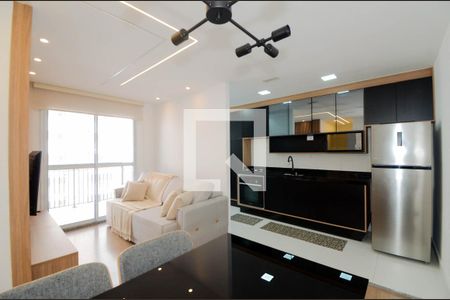 Sala de apartamento para alugar com 2 quartos, 58m² em Picanço, Guarulhos