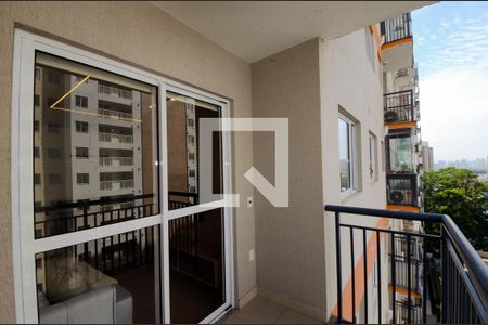 Varanda da Sala de apartamento para alugar com 2 quartos, 58m² em Picanço, Guarulhos