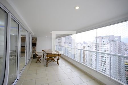 Varanda Gourmet de apartamento à venda com 4 quartos, 191m² em Ipiranga, São Paulo