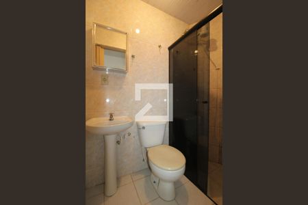 Banheiro de kitnet/studio para alugar com 1 quarto, 30m² em Jardim Santa Genebra Ii (barao Geraldo), Campinas