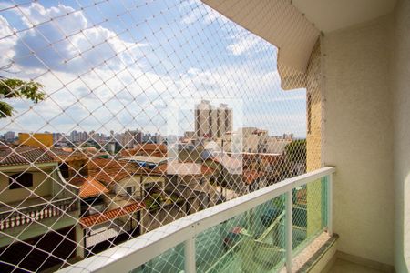 Varanda do quarto 1 de apartamento à venda com 3 quartos, 150m² em Vila Humaita, Santo André
