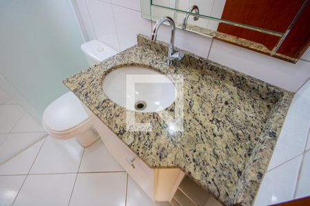 Banheiro do quarto 1 de apartamento à venda com 3 quartos, 150m² em Vila Humaita, Santo André