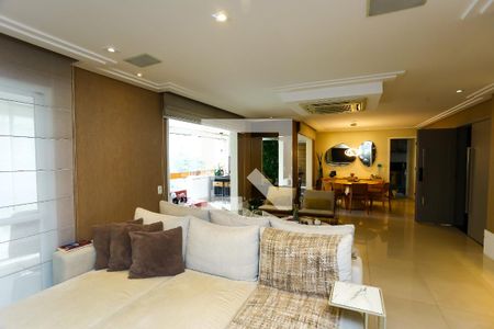 Sala de apartamento à venda com 3 quartos, 163m² em Vila Andrade, São Paulo