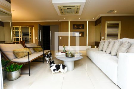 Sala de apartamento à venda com 3 quartos, 163m² em Vila Andrade, São Paulo
