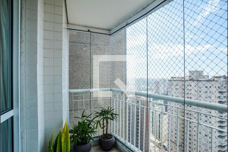 Varanda da Sala de apartamento à venda com 3 quartos, 137m² em Jardim, Santo André