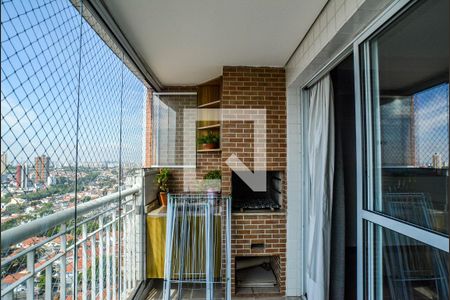 Varanda da Sala de apartamento à venda com 3 quartos, 137m² em Jardim, Santo André