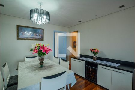 Sala de Jantar de apartamento à venda com 3 quartos, 137m² em Jardim, Santo André