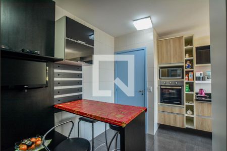 Cozinha de apartamento à venda com 3 quartos, 137m² em Jardim, Santo André