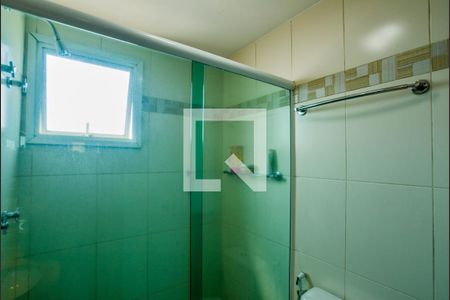 Banheiro da Suíte 2 de apartamento à venda com 3 quartos, 137m² em Jardim, Santo André