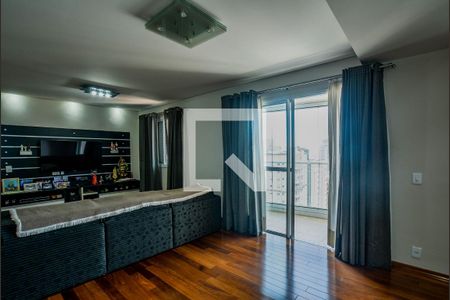 Sala de apartamento à venda com 3 quartos, 137m² em Jardim, Santo André