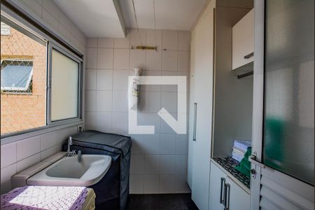 Área de Serviço de apartamento à venda com 3 quartos, 137m² em Jardim, Santo André