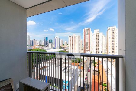 Varanda de kitnet/studio para alugar com 1 quarto, 20m² em Vila Gomes Cardim, São Paulo
