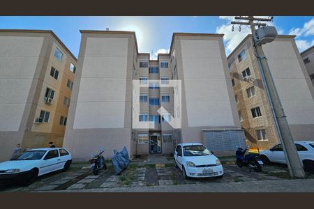 Fachada do bloco de apartamento à venda com 2 quartos, 42m² em Sarandi, Porto Alegre