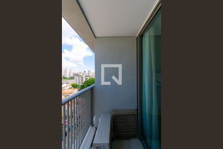 Varanda de kitnet/studio para alugar com 1 quarto, 20m² em Vila Gomes Cardim, São Paulo